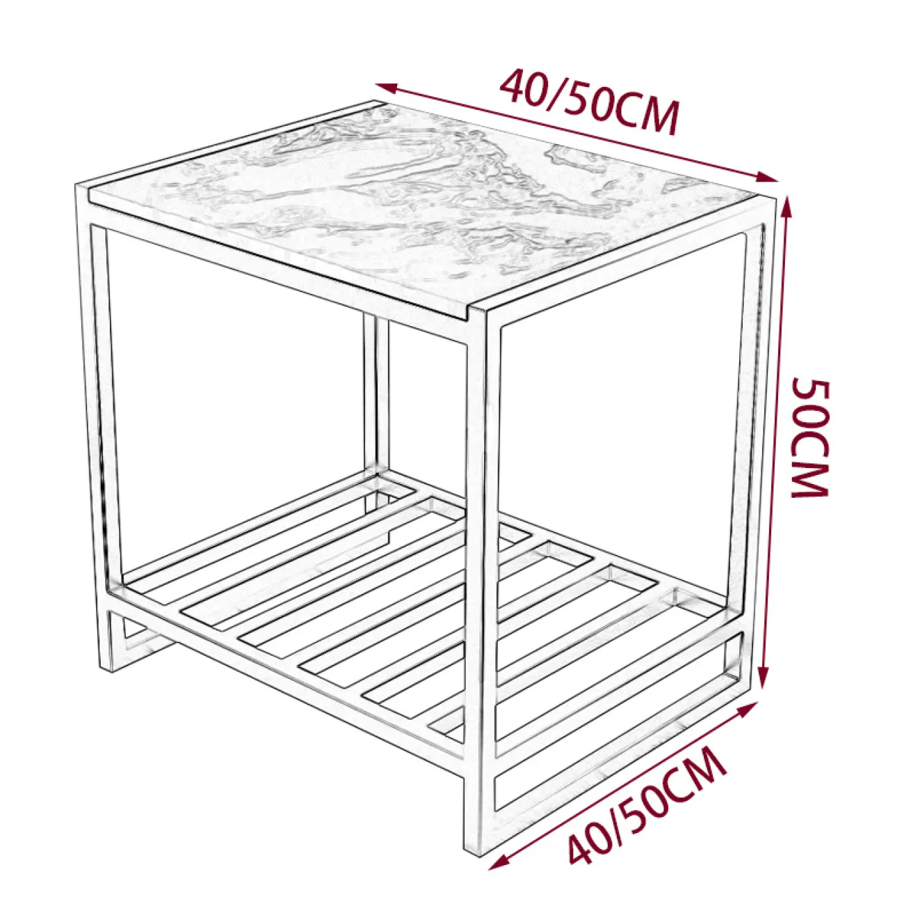 Дизайнерский журнальный столик LaLume-AP00152 Дизайнерский журнальный столик LaLume-AP00152