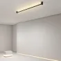 Полоточный светильник SIRRA Black L120 Трехцветный свет от ImperiumLoft
