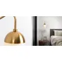 Бра Pelle Sconce short Gooseneck Clear Shade