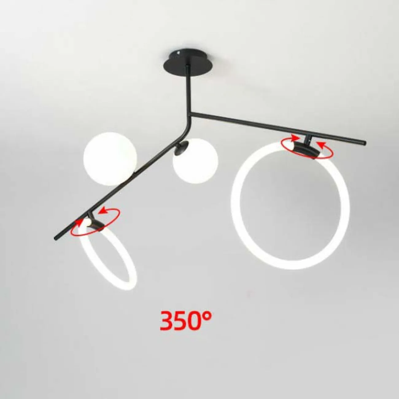 Потолочная люстра ANTHEA B от ImperiumLoft