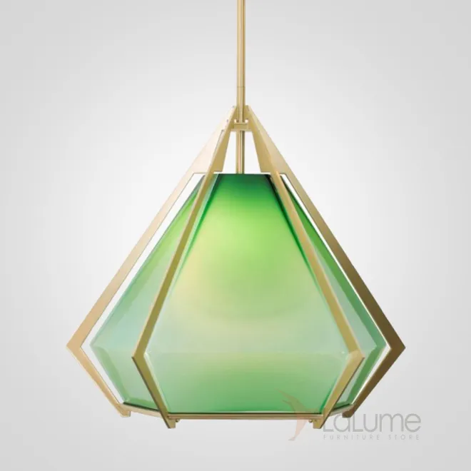 Подвесной светильник Harlow Pendant Lamp green от ImperiumLoft