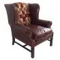 Кресло Leather Аrmchair Union Jack от LaLume