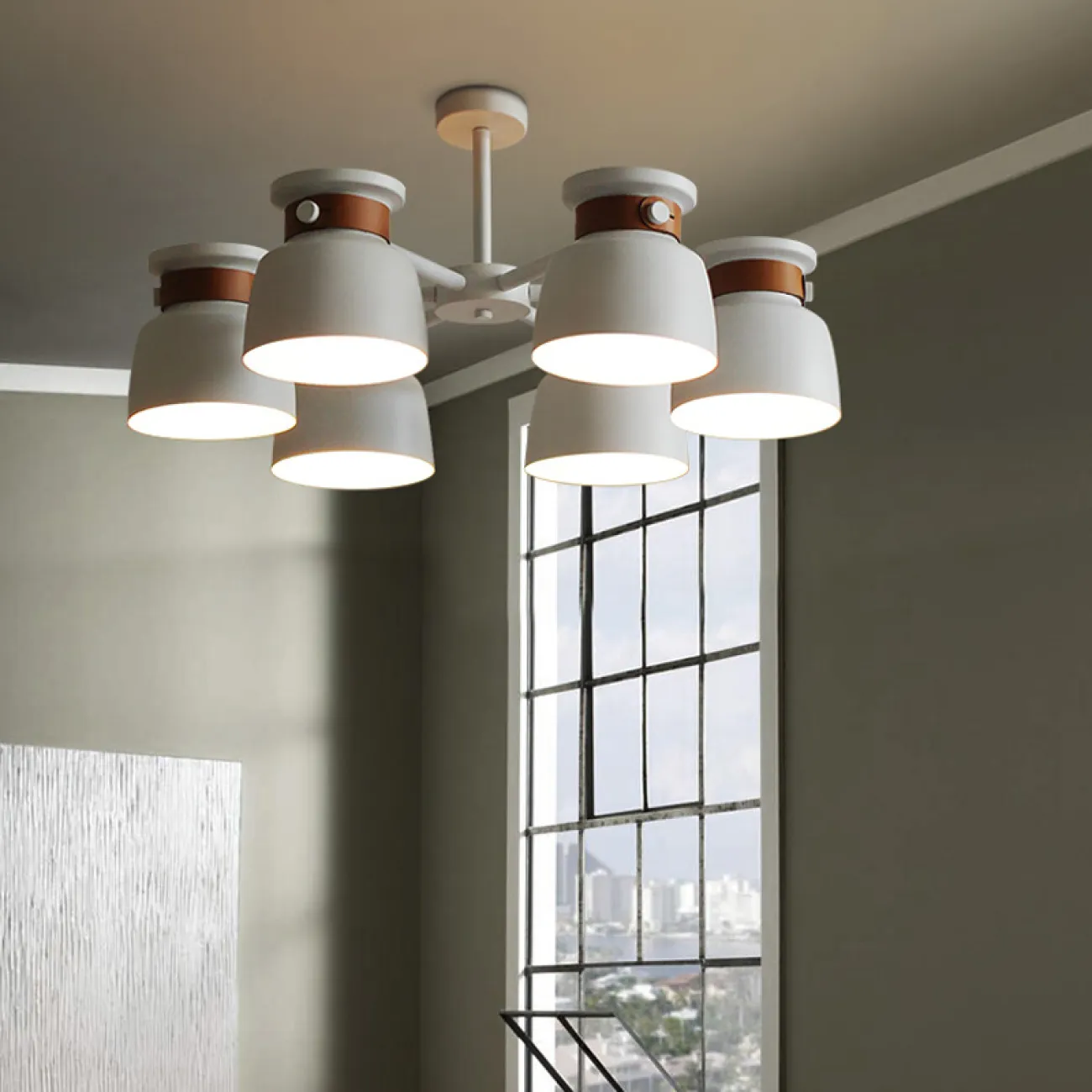 Люстра на штанге LOOP от ImperiumLoft Люстра на штанге LOOP от ImperiumLoft