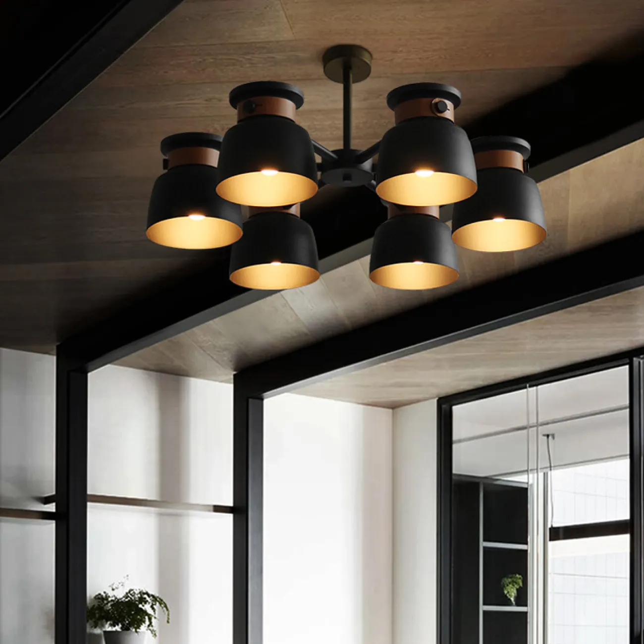 Люстра на штанге LOOP от ImperiumLoft Люстра на штанге LOOP от ImperiumLoft