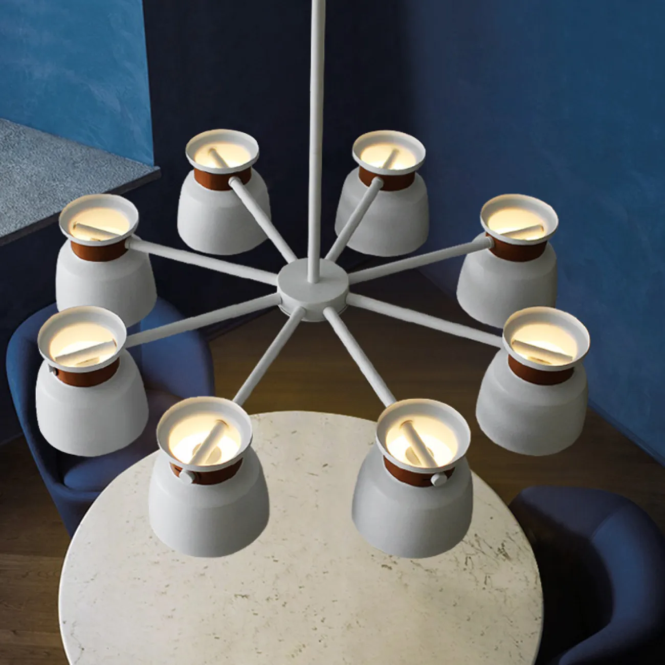 Люстра на штанге LOOP от ImperiumLoft Люстра на штанге LOOP от ImperiumLoft