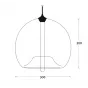 Люстра Stamen designed by Jeremy Pyles in 2003 от LaLume