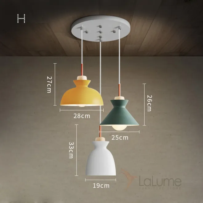 Подвесной светильник OMG TRIO H Round от ImperiumLoft