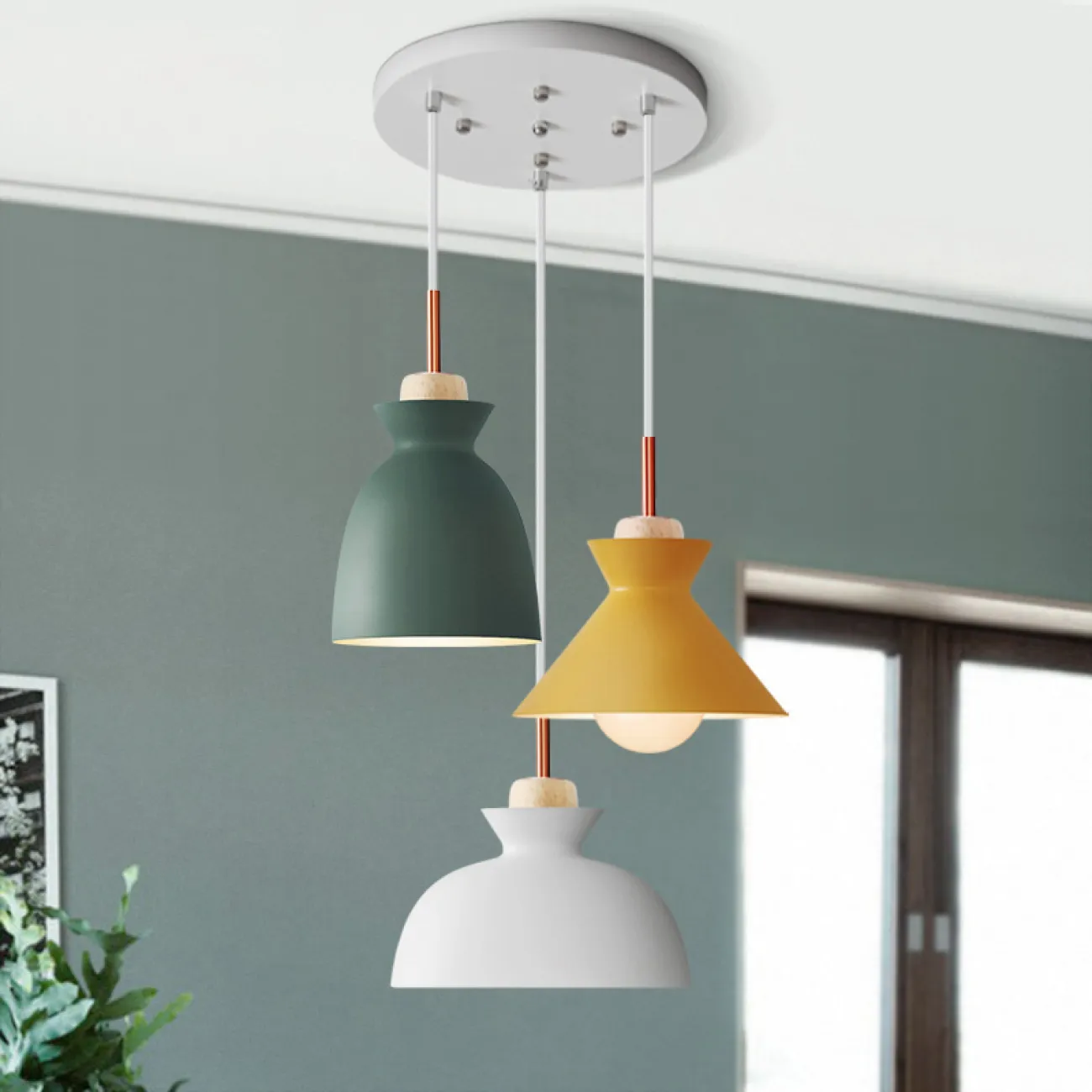 Подвесной светильник OMG TRIO A Round от ImperiumLoft