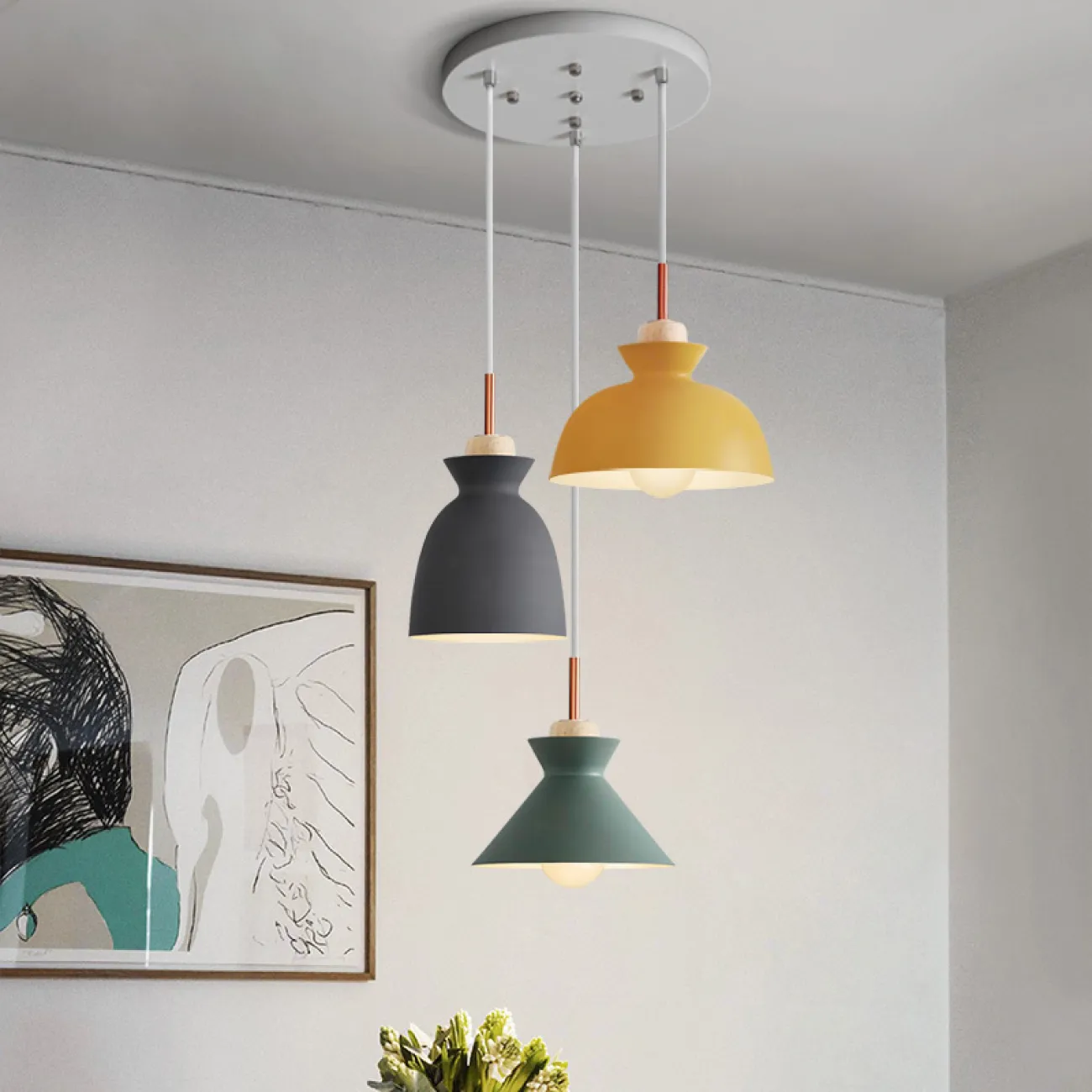 Подвесной светильник OMG TRIO A Round от ImperiumLoft