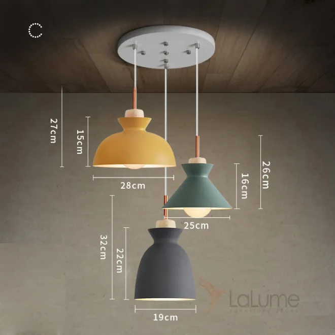 Подвесной светильник OMG TRIO C Round от ImperiumLoft