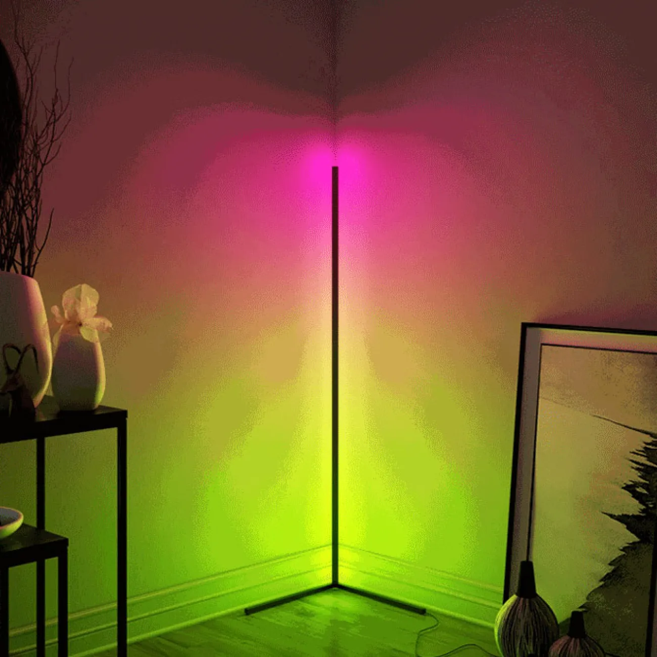 Торшер VIEL RGB Black от ImperiumLoft
