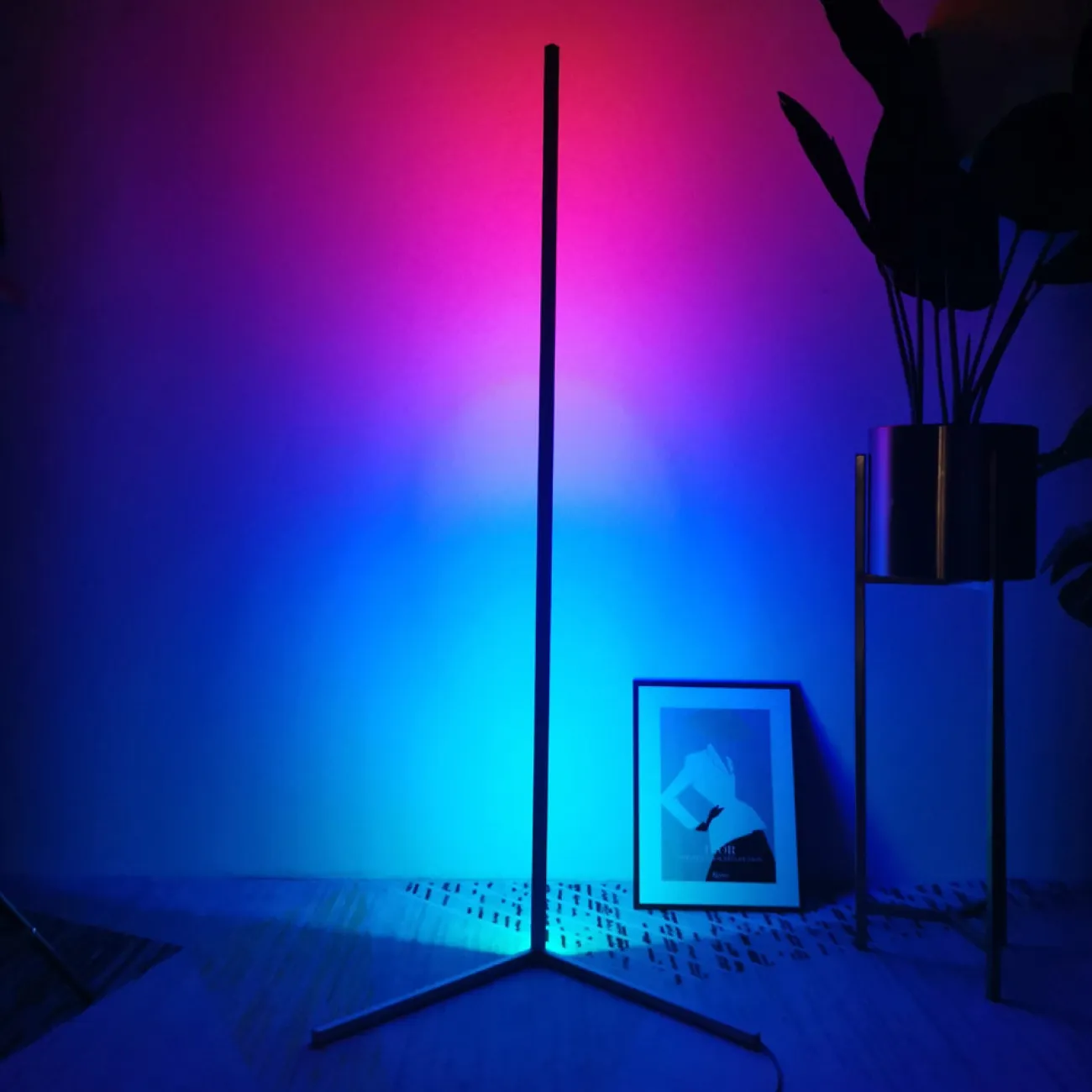 Торшер VIEL RGB Black от ImperiumLoft