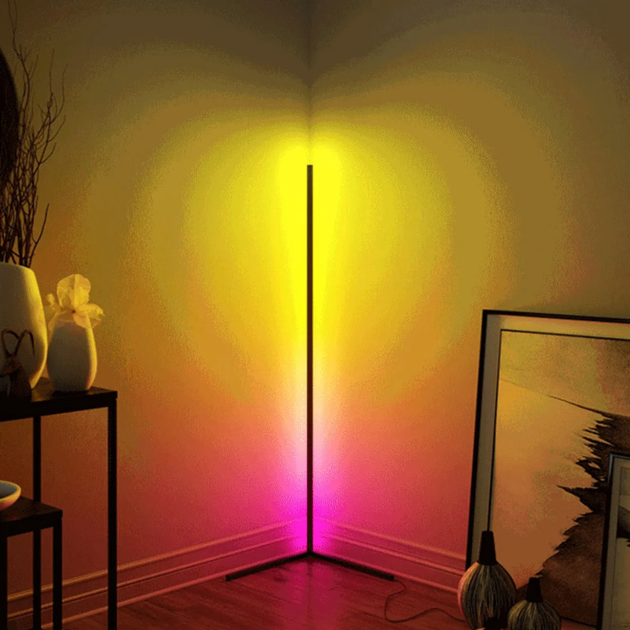 Торшер VIEL RGB Black от ImperiumLoft