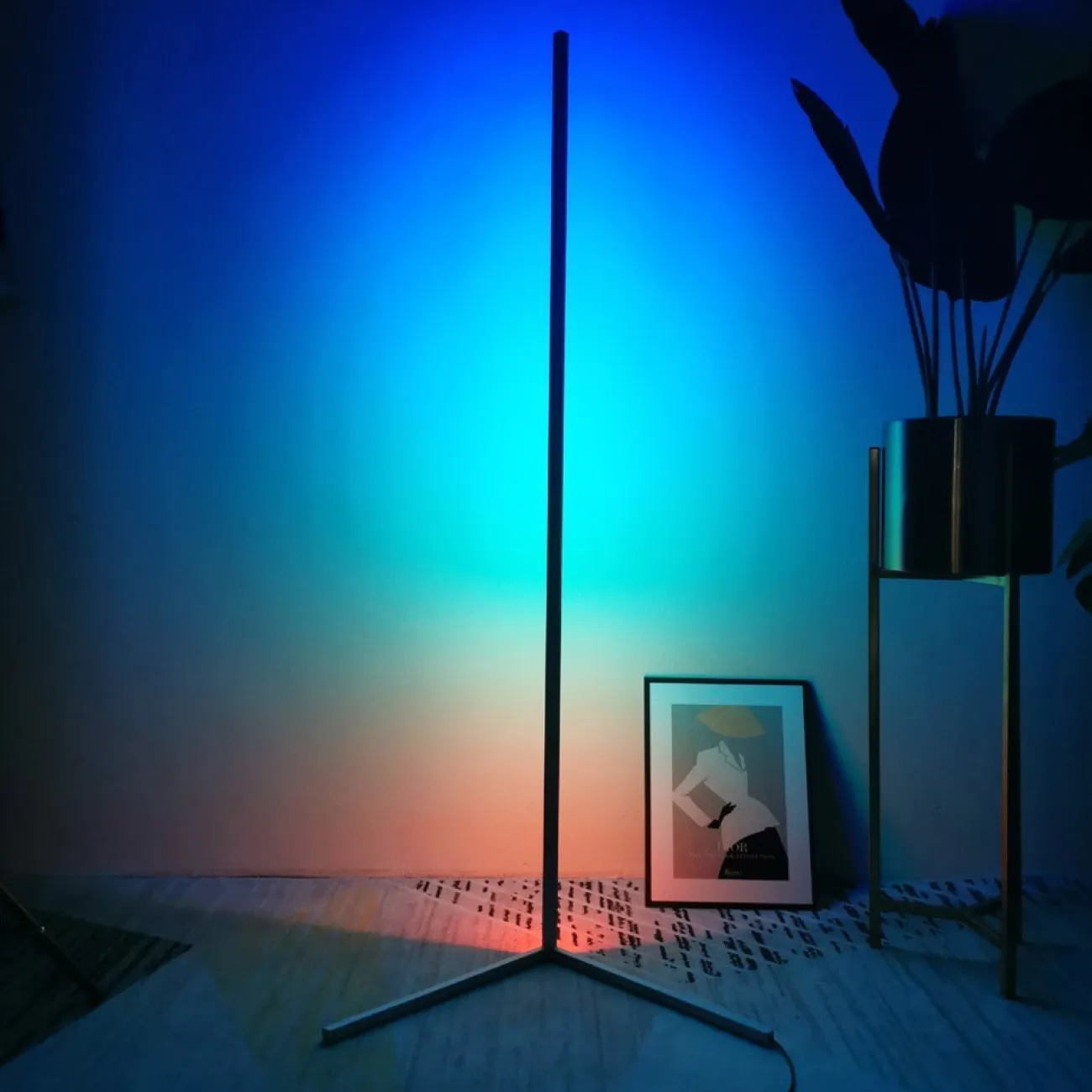 Торшер VIEL RGB Black от ImperiumLoft