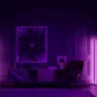 Торшер VIEL RGB Black от ImperiumLoft