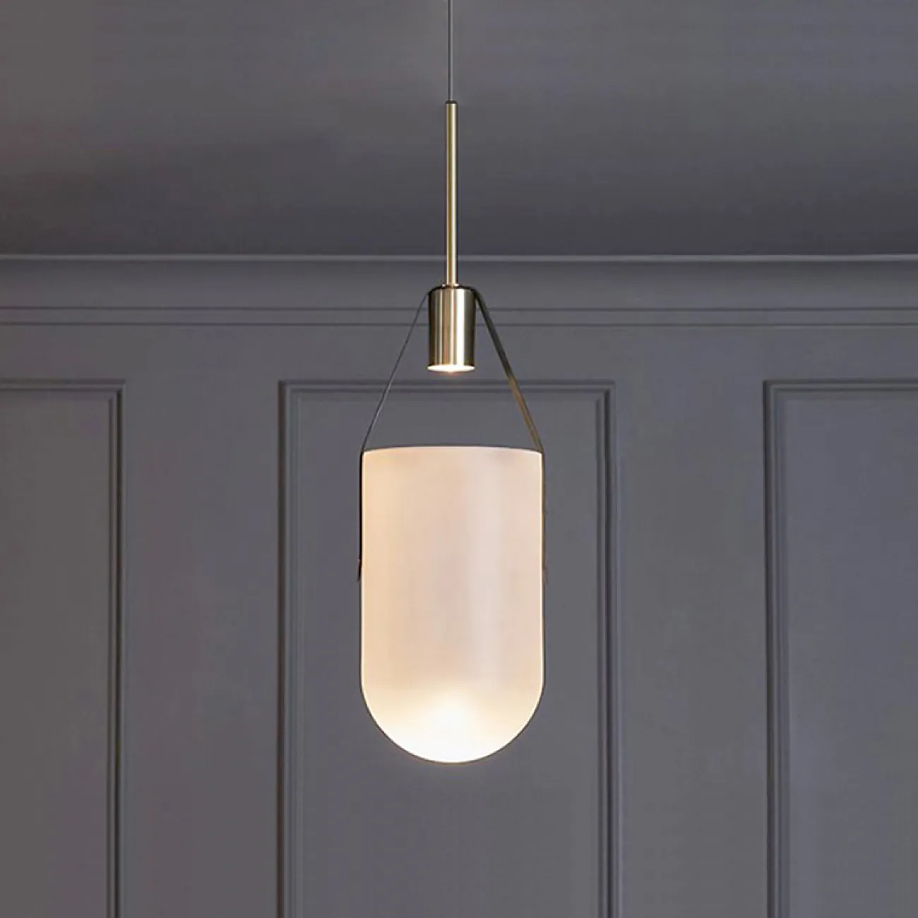 Подвесной светильник ARC WELL D15 Grey от ImperiumLoft