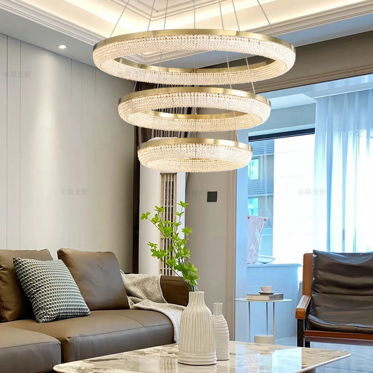 Подвесная люстра CARMEN D45+60+80 от ImperiumLoft