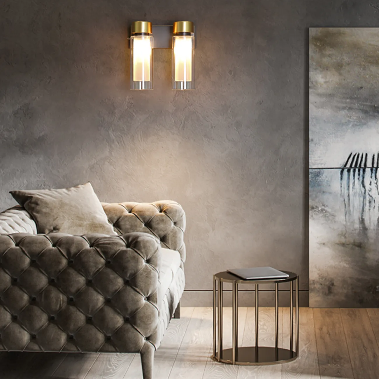 Настенный светильник VERGE WALL L2 от ImperiumLoft