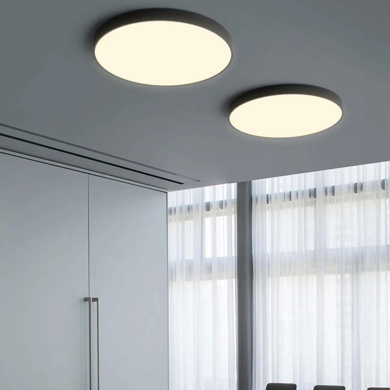 Потолочный светильник DISC BW D30 Black от ImperiumLoft