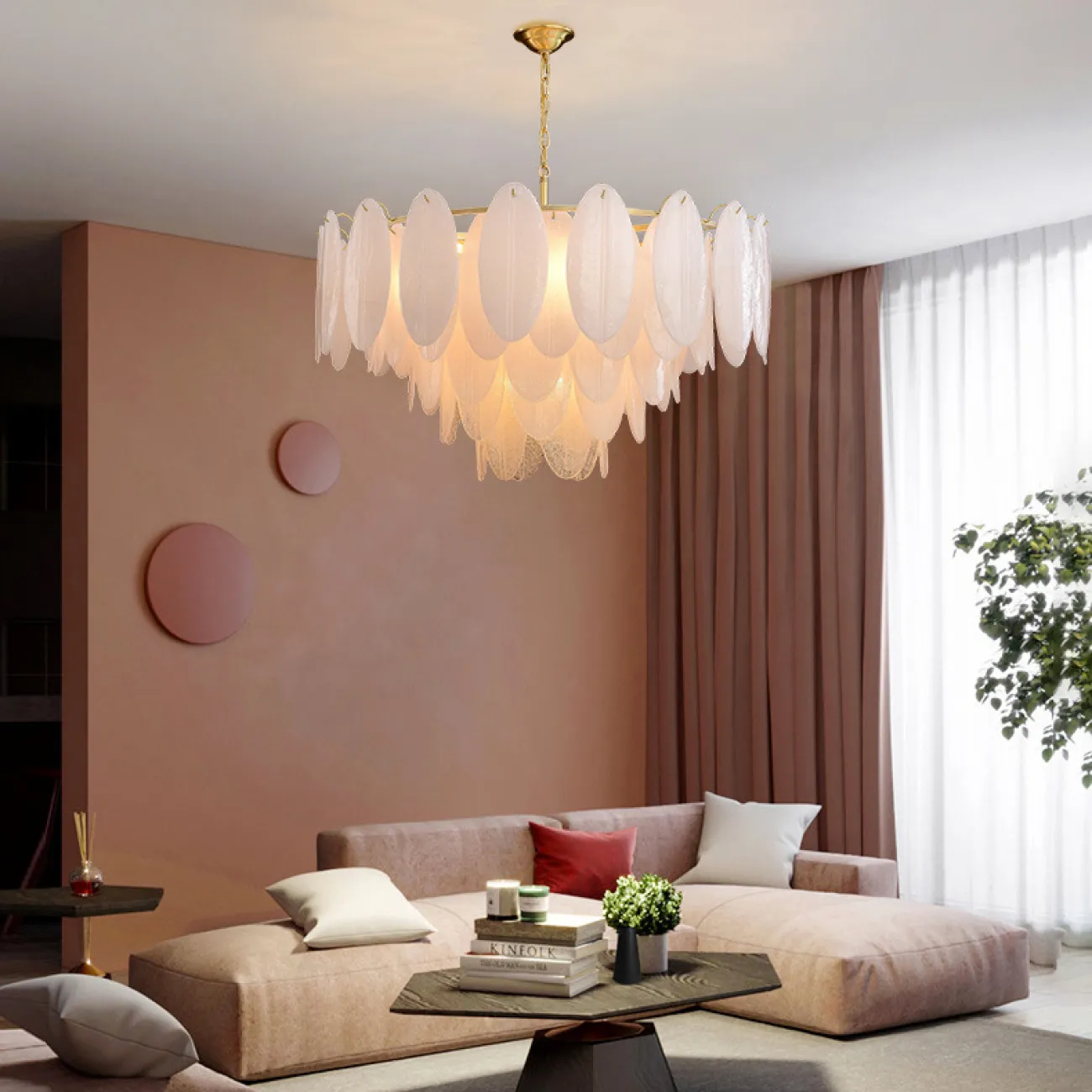 Подвесная люстра VERNON D80 от ImperiumLoft