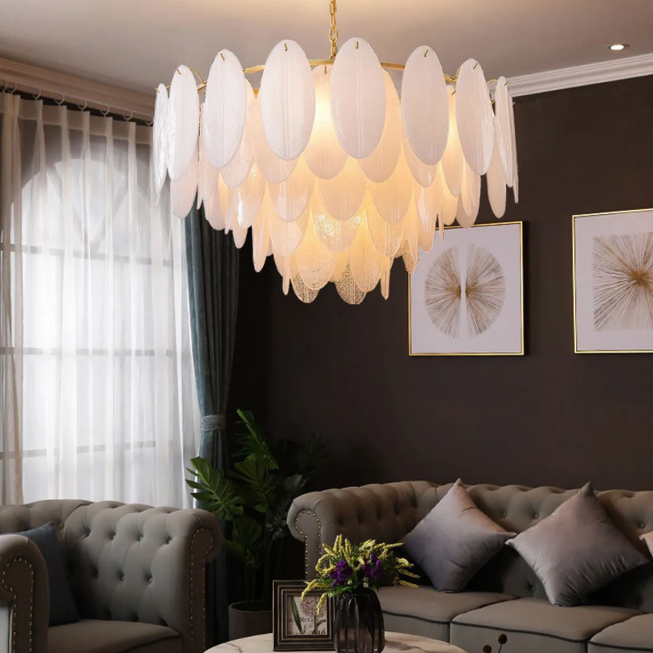 Подвесная люстра VERNON D80 от ImperiumLoft