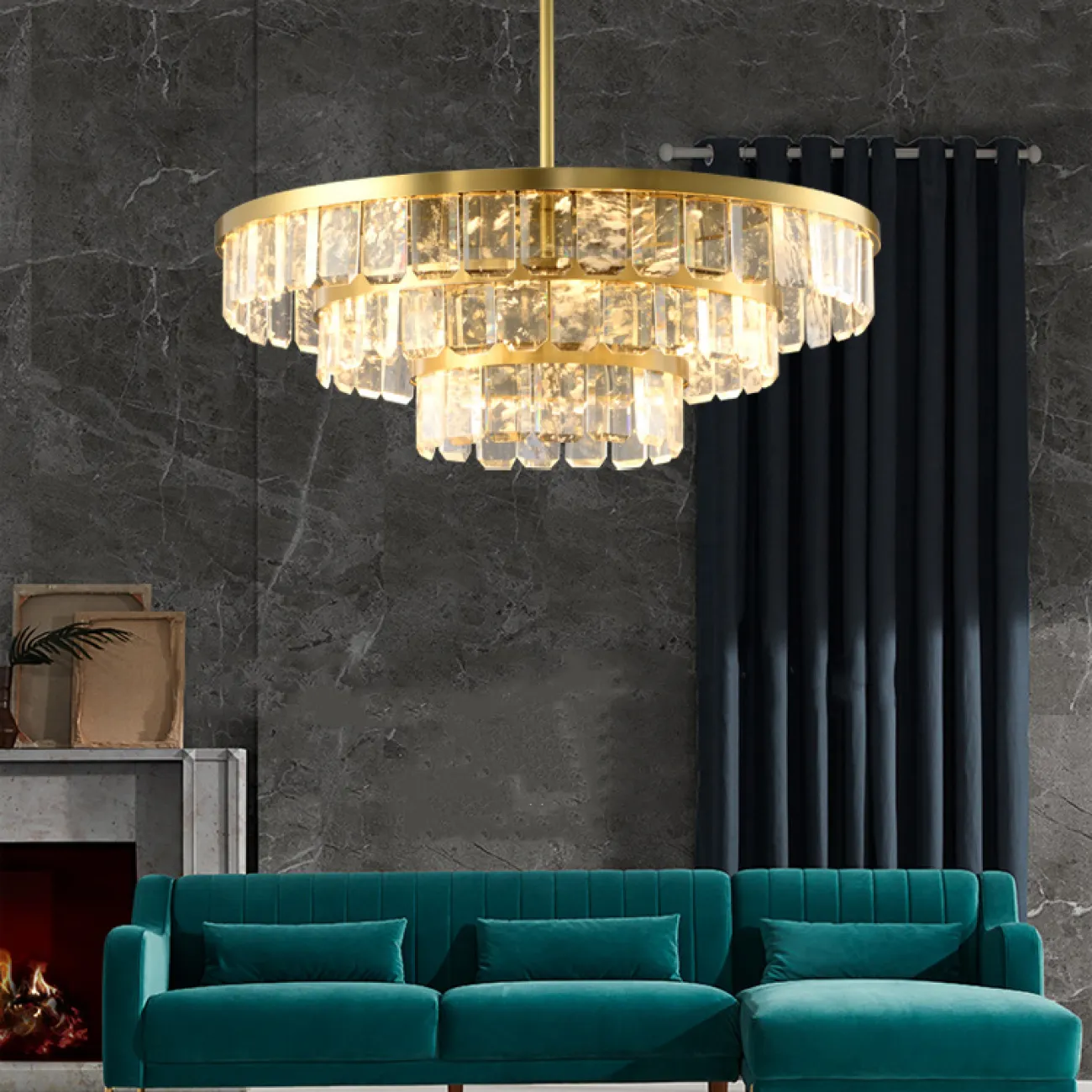 Подвесная люстра CAPELLA D58 от ImperiumLoft