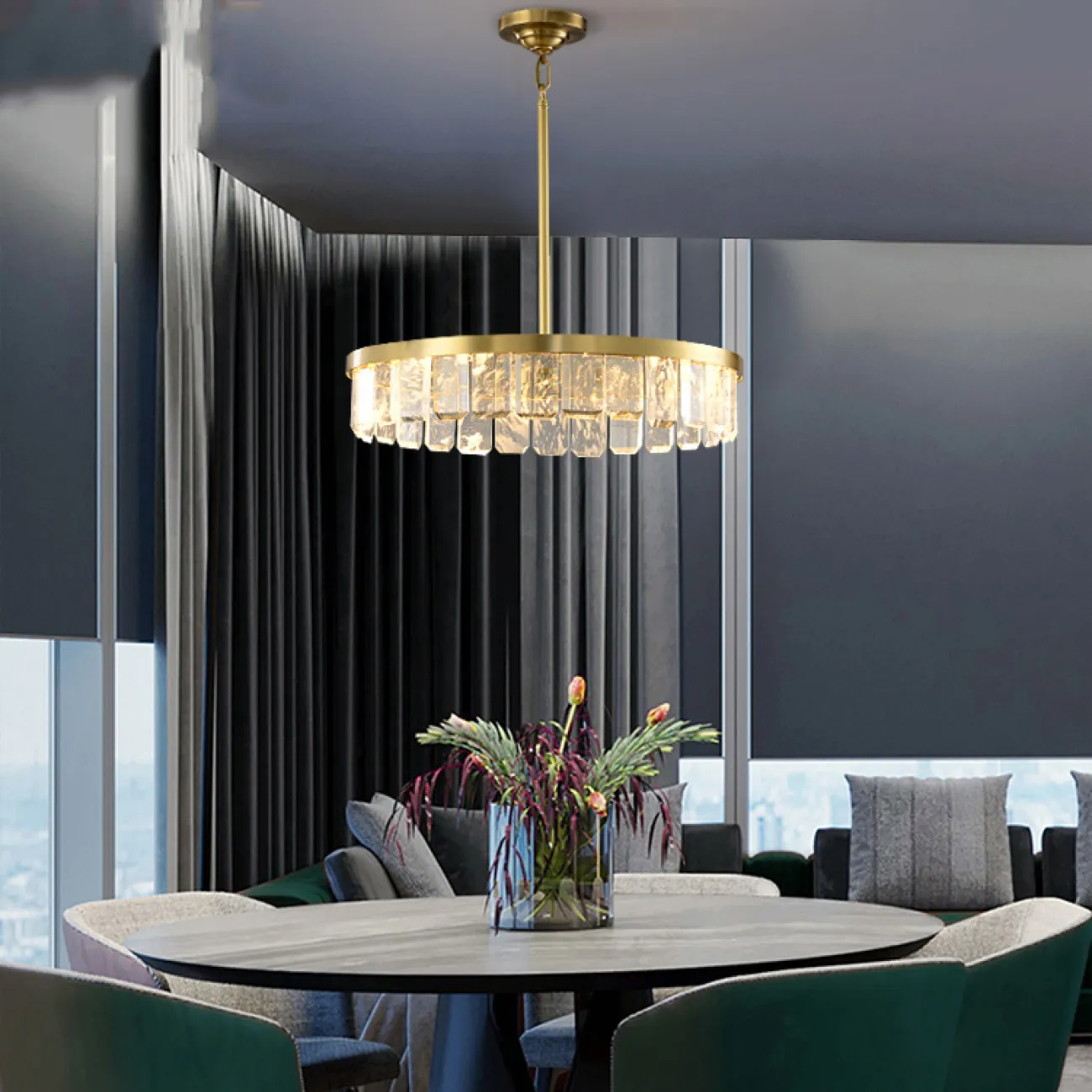 Подвесная люстра CAPELLA D58+83 от ImperiumLoft Подвесная люстра CAPELLA D58+83 от ImperiumLoft