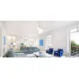 Подвесной светильник Bubble BOLLE BLS LAMP white glass circle от ImperiumLoft