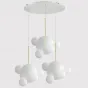 Подвесной светильник Bubble BOLLE BLS LAMP white glass circle от ImperiumLoft