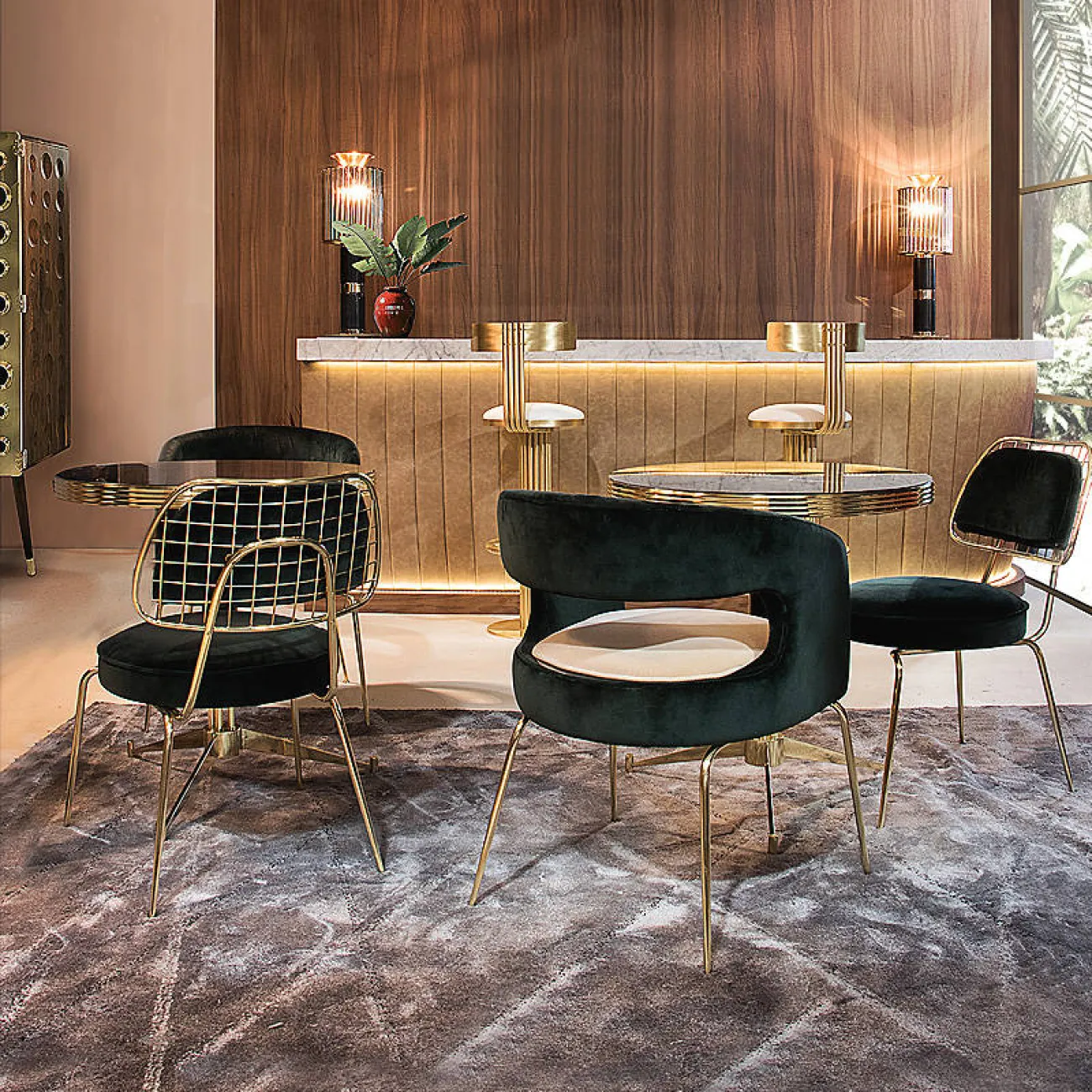 Дизайнерский обеденный стул LaLume-ST00163