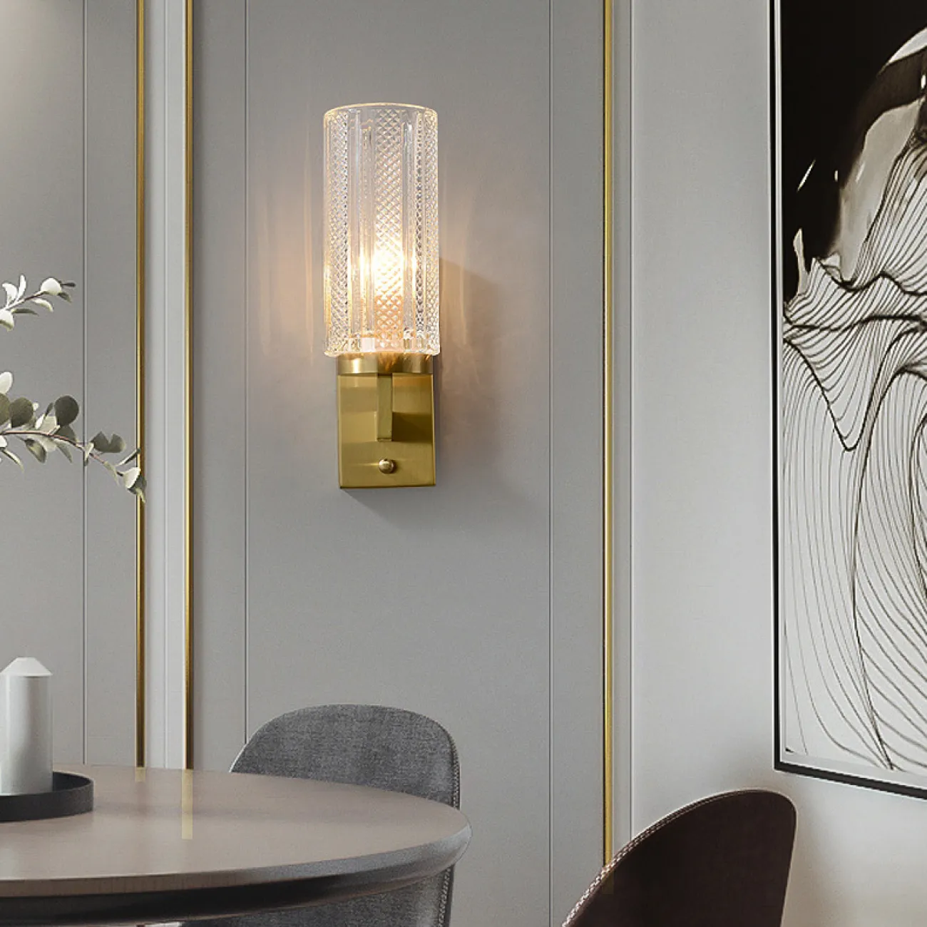Настенный светильник ADELEINE WALL L1 от ImperiumLoft