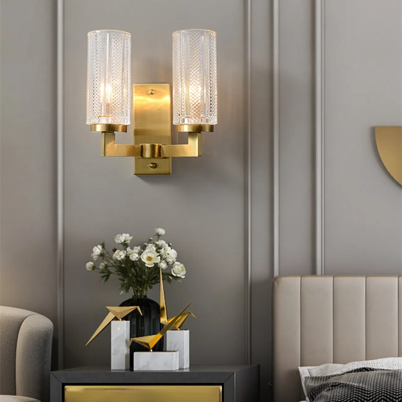 Настенный светильник ADELEINE WALL L1 от ImperiumLoft