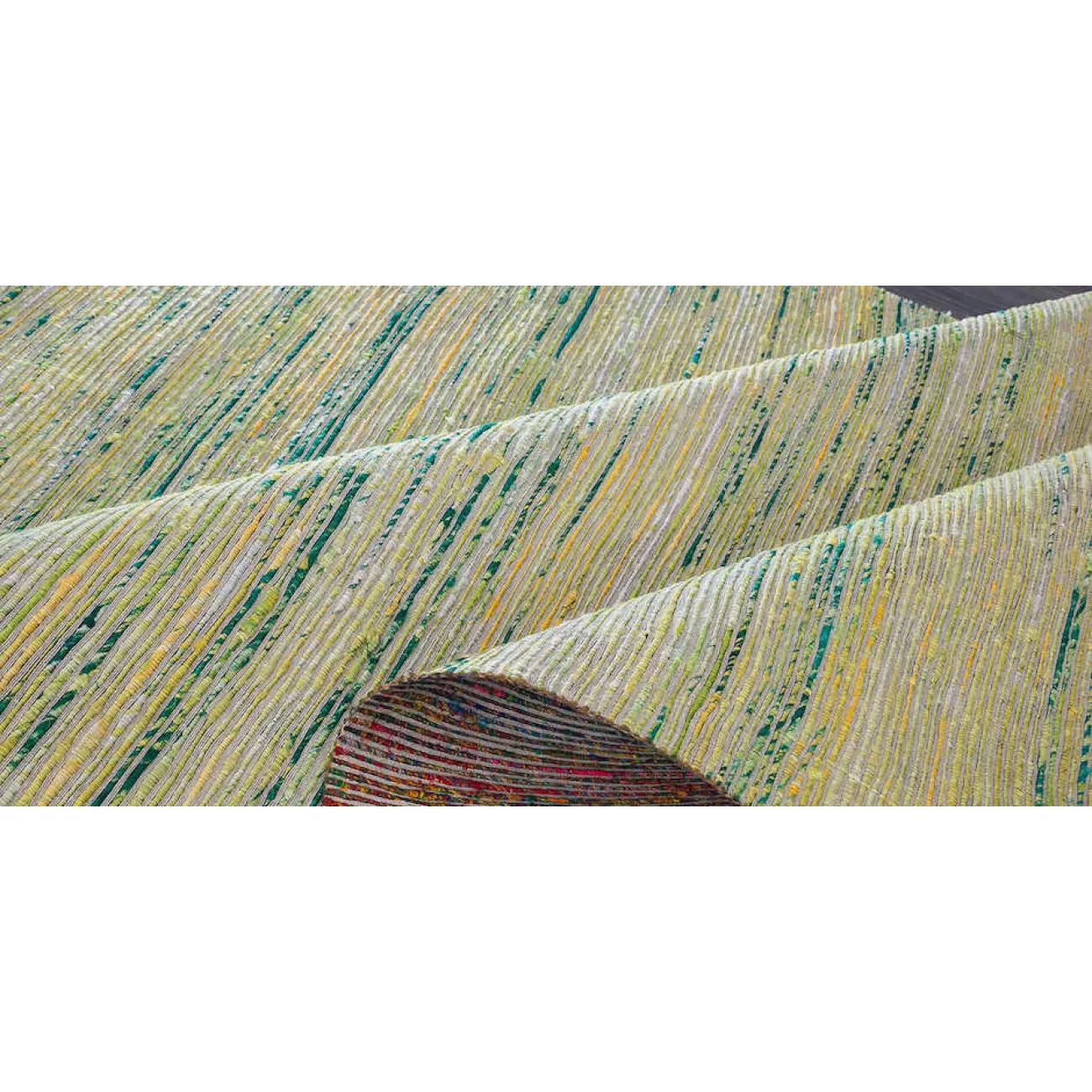 Ковёр из арт-шелка Strip Bog от LaLume