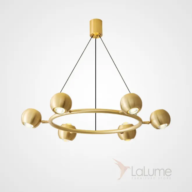 Подвесная люстра FLORRY RING D75 от ImperiumLoft