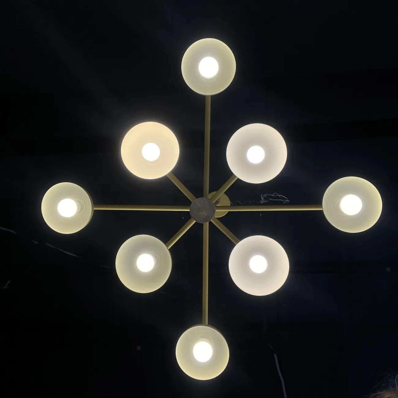 Люстра на штанге FANTA A 8 lights Yellow от ImperiumLoft Люстра на штанге FANTA A 8 lights Yellow от ImperiumLoft