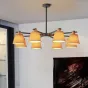 Потолочная люстра на штанге NATURA A YELLOW 8 от ImperiumLoft