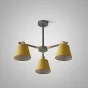 Потолочная люстра на штанге NATURA A YELLOW 3 от ImperiumLoft