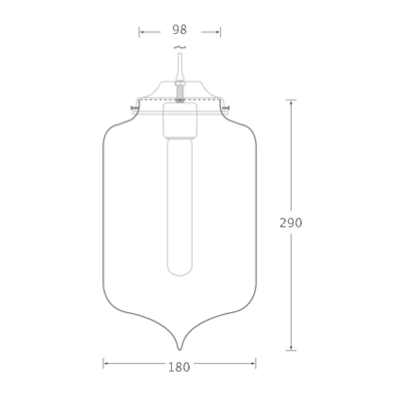 Люстра Turret designed by Jeremy Pyles in 2006 от LaLume