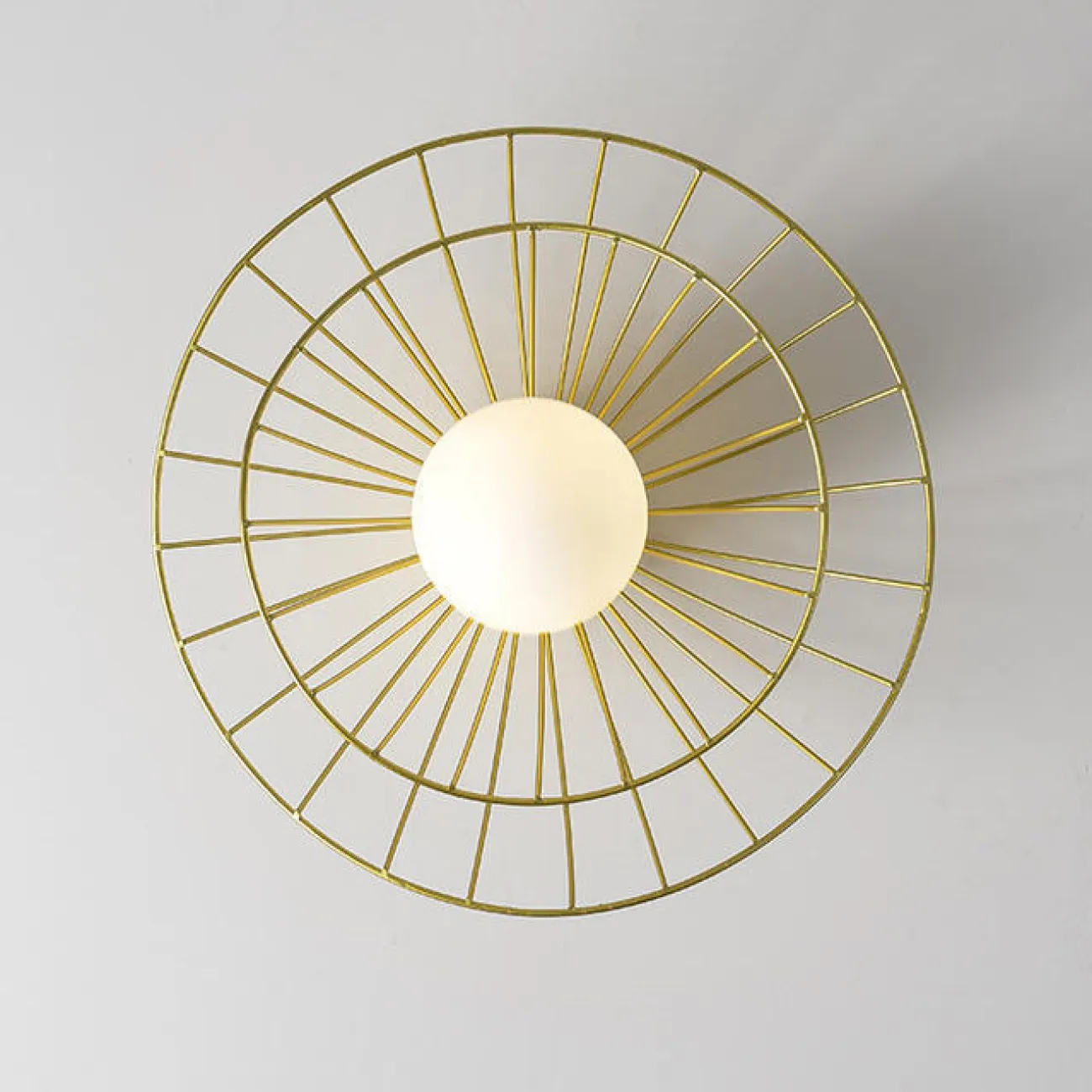 Полоточный светильник JARDIN Black от ImperiumLoft