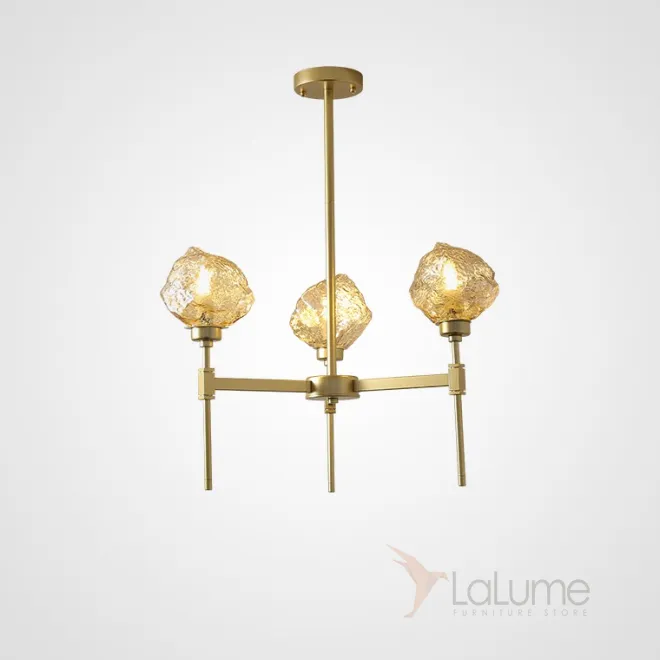 Подвесная люстра TORCH 3 янтарный от ImperiumLoft