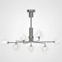 Люстра на штанге ICE 7 lamps Black от ImperiumLoft
