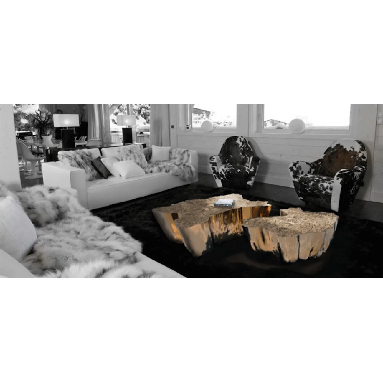 Дизайнерский кофейный стол Eden Table от LaLume