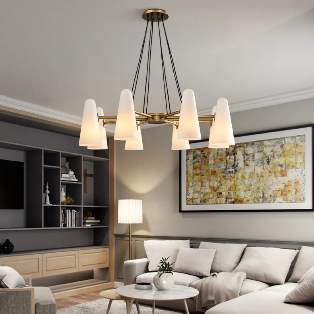 Люстра MONTFAUCON CHANDELIER by studios 8 от ImperiumLoft