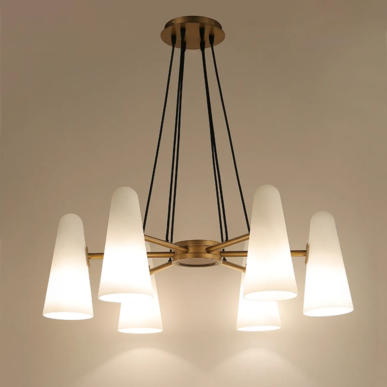 Люстра MONTFAUCON CHANDELIER by studios 6 от ImperiumLoft