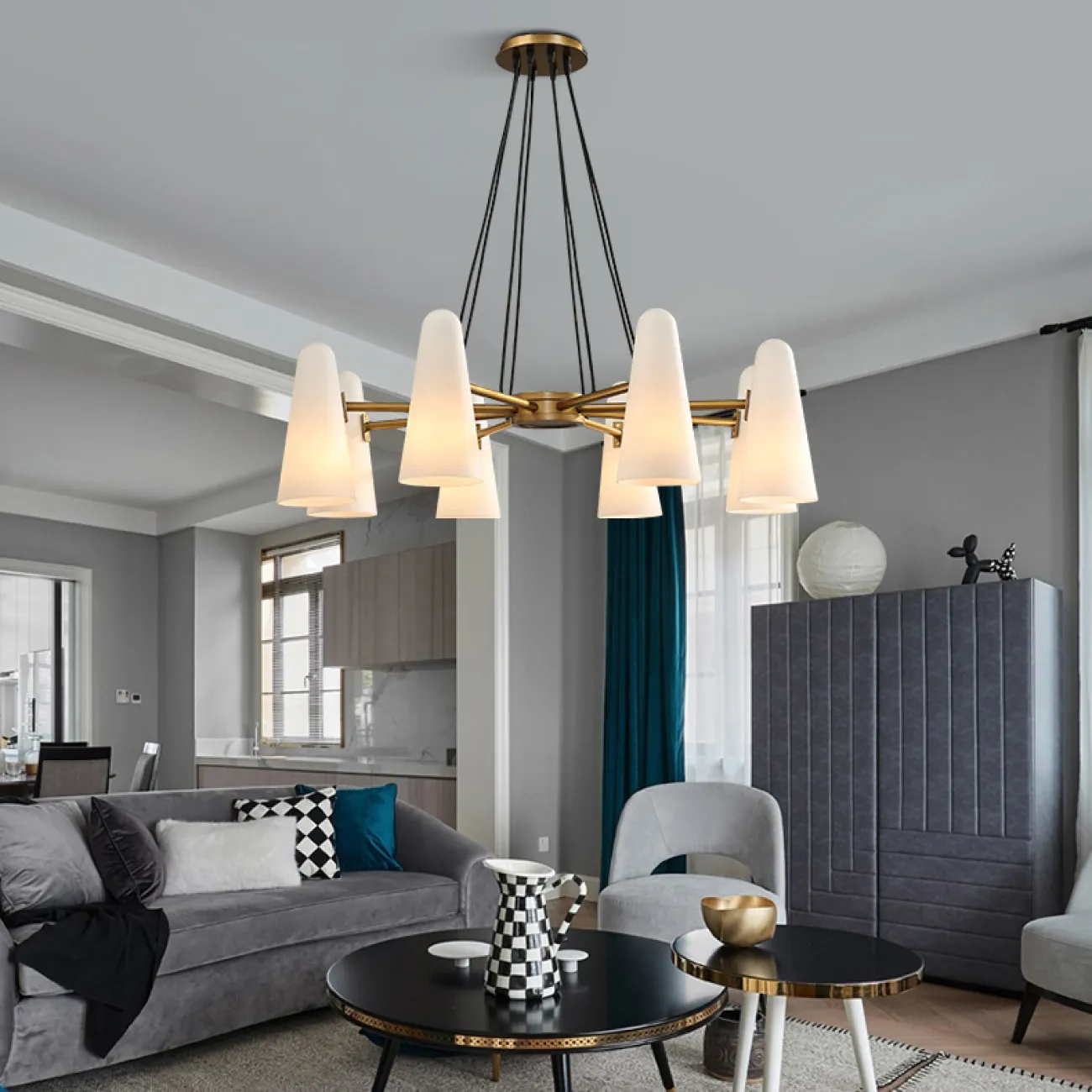 Люстра MONTFAUCON CHANDELIER by studios 8 от ImperiumLoft