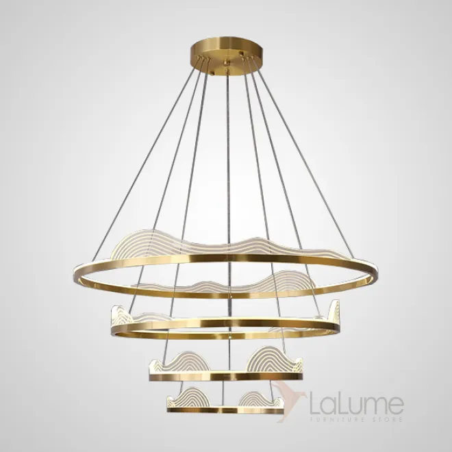 Подвесная люстра HANNA A D D40 D60 D80 D100 4R от ImperiumLoft