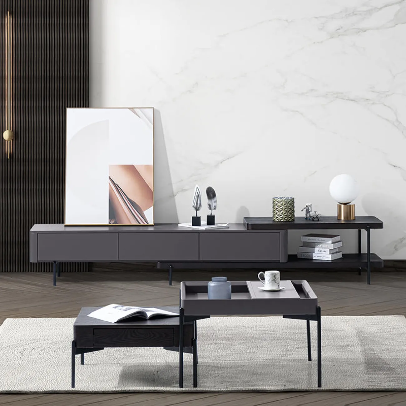 Дизайнерская тумба под TV - LaLume-TV00142