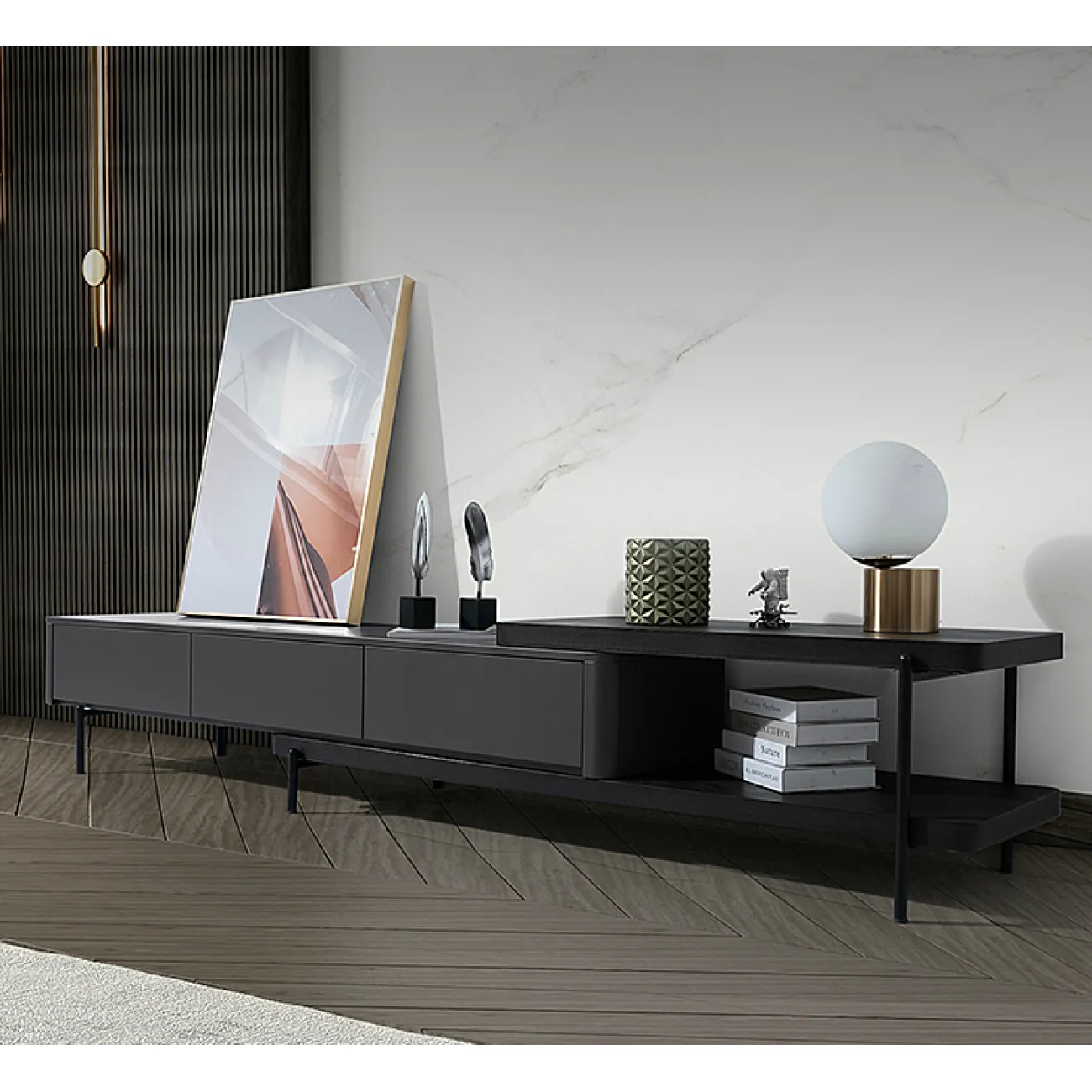 Дизайнерская тумба под TV - LaLume-TV00142