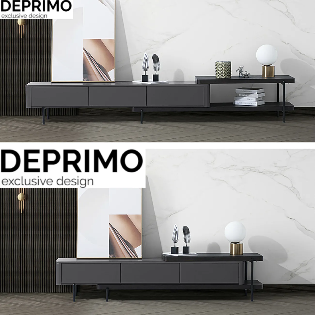 Дизайнерская тумба под TV - LaLume-TV00142