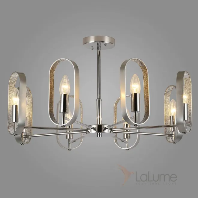 Люстра Defense Oval Сhromium